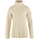 Džemperis Fjallraven Övik Cable Knit Roller sieviešu