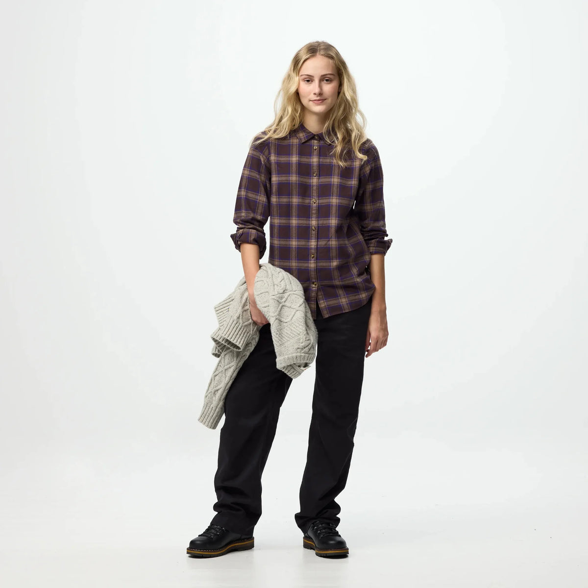 Sieviešu krekls Fjällräven Övik Classic Flannel