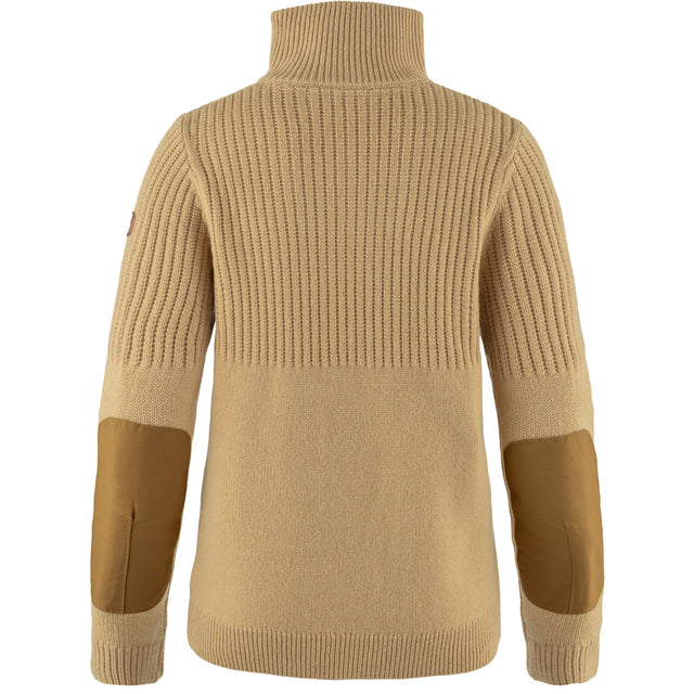 Džemperis Fjallraven Övik Half Zip Knit sieviešu