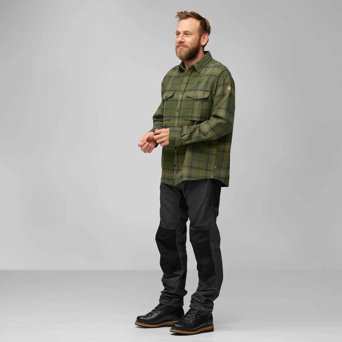 Flaneļa krekls Fjallraven Övik vīriešu