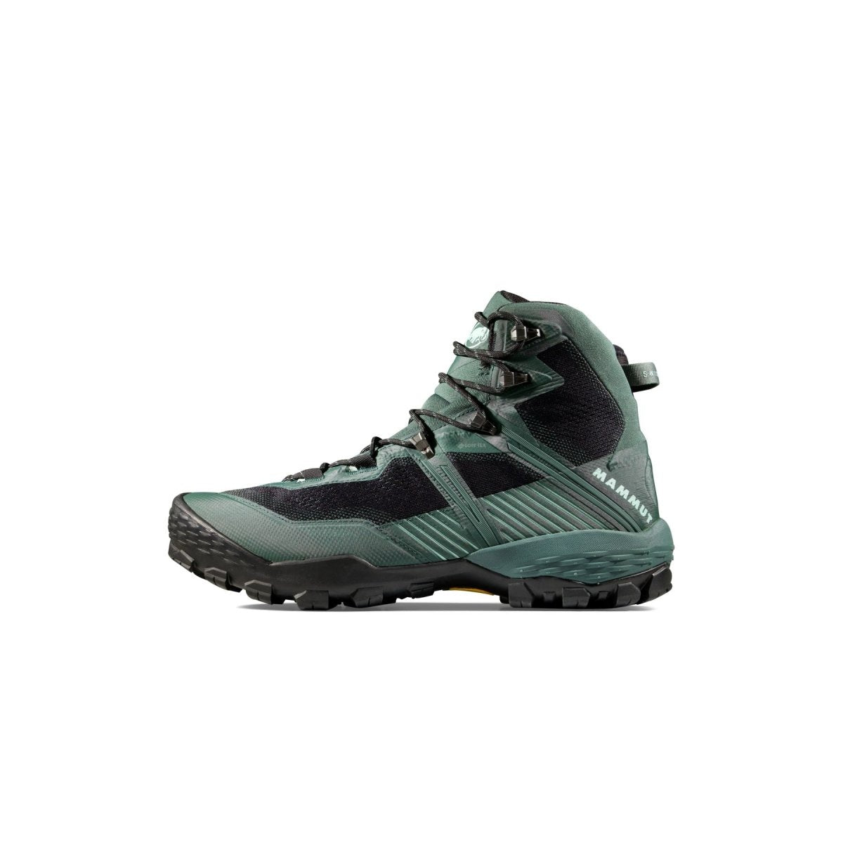 Pārgājienu zābaki Mammut Ducan II High GTX vīriešu Deep Jade-Black