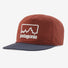 Patagonia cepure Snowfarer Cap Outline Logo: Fox Red