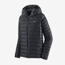 Patagonia dūnu jaka Down Sweater Hoody sieviešu Black