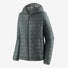Patagonia jaka Nano Puff Hoody sieviešu Noveu Green