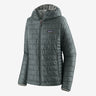 Patagonia jaka Nano Puff Hoody sieviešu Noveu Green