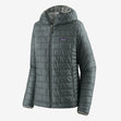 Patagonia jaka Nano Puff Hoody sieviešu Noveu Green
