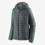 Patagonia jaka Nano Puff Hoody sieviešu Noveu Green