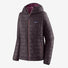 Patagonia jaka Nano Puff Hoody sieviešu Obsidian Plum