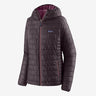 Patagonia jaka Nano Puff Hoody sieviešu Obsidian Plum