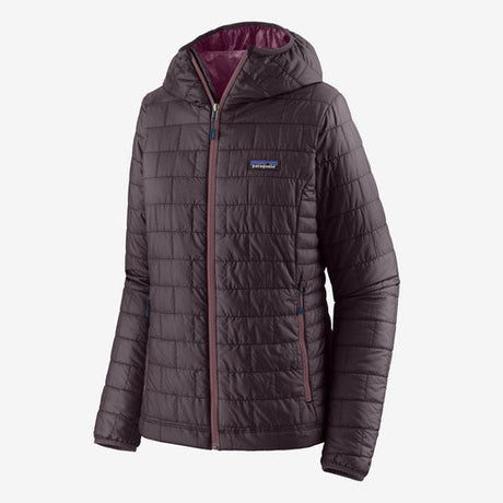 Patagonia jaka Nano Puff Hoody sieviešu Obsidian Plum