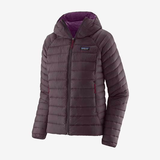 Dūnu jaka Patagonia Down Hoody sweater sieviešu Obsidian Plum S