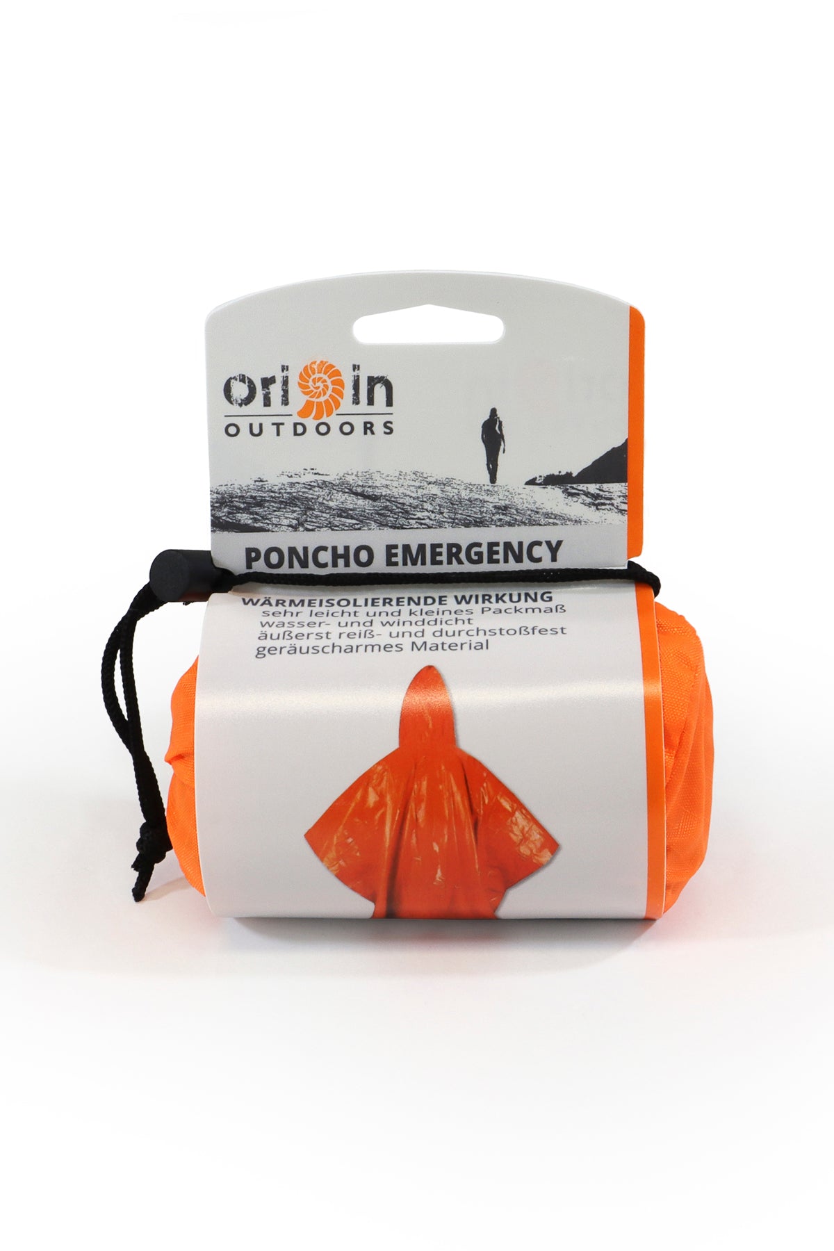 Lietus mētelis - pončo Origin Outdoors Poncho Emergency