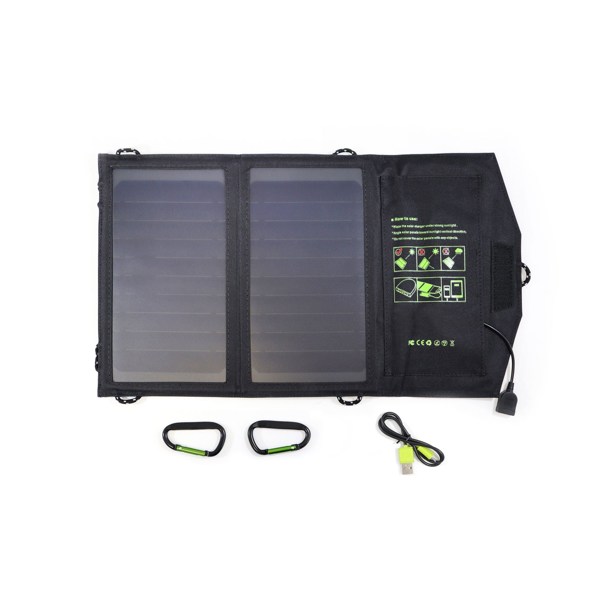 Portatīva saules baterija Basic Nature Solar-Charger "Basic"