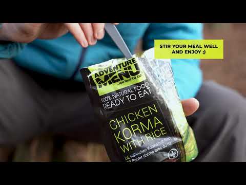 MRE pārtika Adventure Menu Tandoori kvinoja