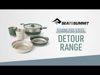 Trauku Komplekts Sea To Summit Detour Stainless Steel Kettle Cook Set 2P 3 Piece