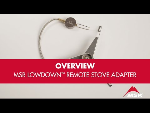 Adapteris MSR LowDown Remote Stove Adapter