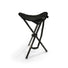 Saliekams krēsls Basic Nature Tripod Travelchair Melns