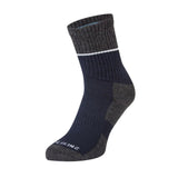 SealSkinz zeķes Solo QuickDry Mid Navy Grey Marl