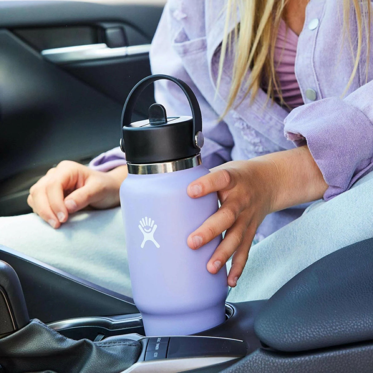Termopudele Hydro Flask Travel Bottle Wide Flex Straw Cap 32OZ 946ml