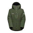 Slēpošanas jaka Mammut Stoney HS Thermo vīriešu Dark Marsh