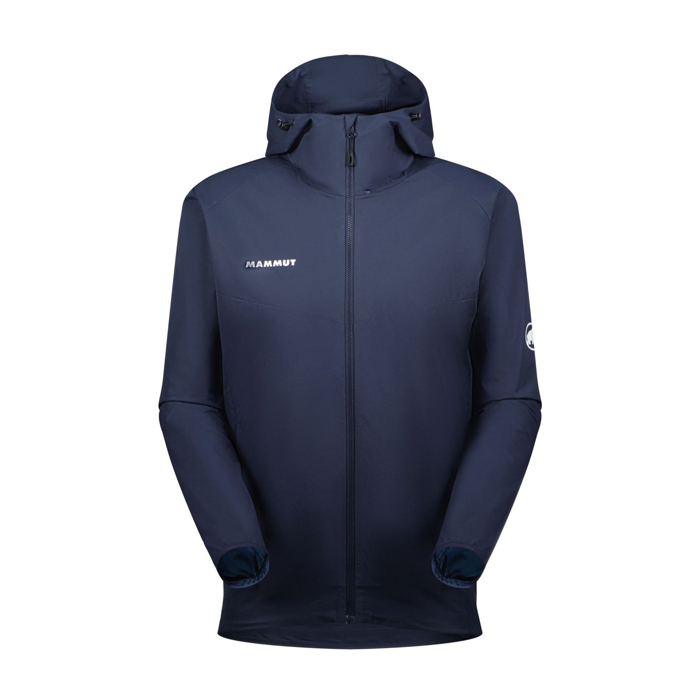 Vējjaka Mammut Granite SO Hooded vīriešu Marine-White