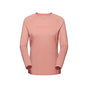 Sporta krekls Mammut Selun FL Longsleeve Logo sieviešu Quartz Dust
