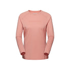 Sporta krekls Mammut Selun FL Longsleeve Logo sieviešu Quartz Dust