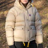 Fjallraven dūnu jaka Expedition Down Cropped sieviešu
