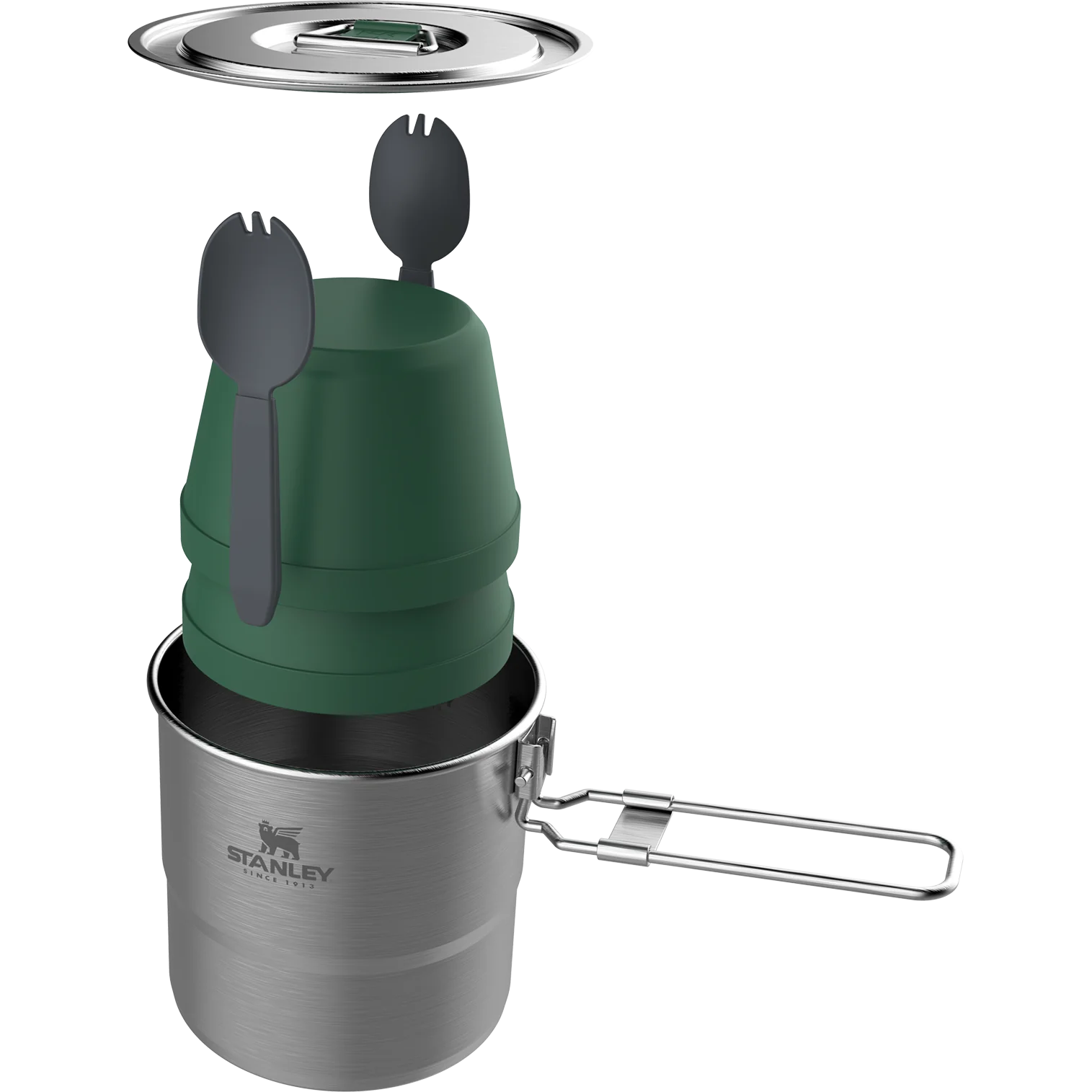 Trauku komplekts Stanley Stainless Steel Cook Set For Two 1L