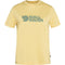 T-krekls Fjallraven Logo Tee sieviešu Mais Yellow