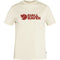 T-krekls Fjallraven Logo Tee sieviešu Chalk white