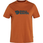 T-krekls Fjallraven Logo Tee sieviešu Terracotta brown