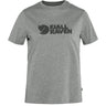T-krekls Fjallraven Logo Tee sieviešu Grey-Melange