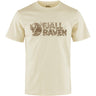 T-krekls Fjallraven Logo vīriešu Chalk White