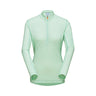 Termokrekls Mammut Aenergy Light ML Half Zip Pull sieviešu Neo Mint