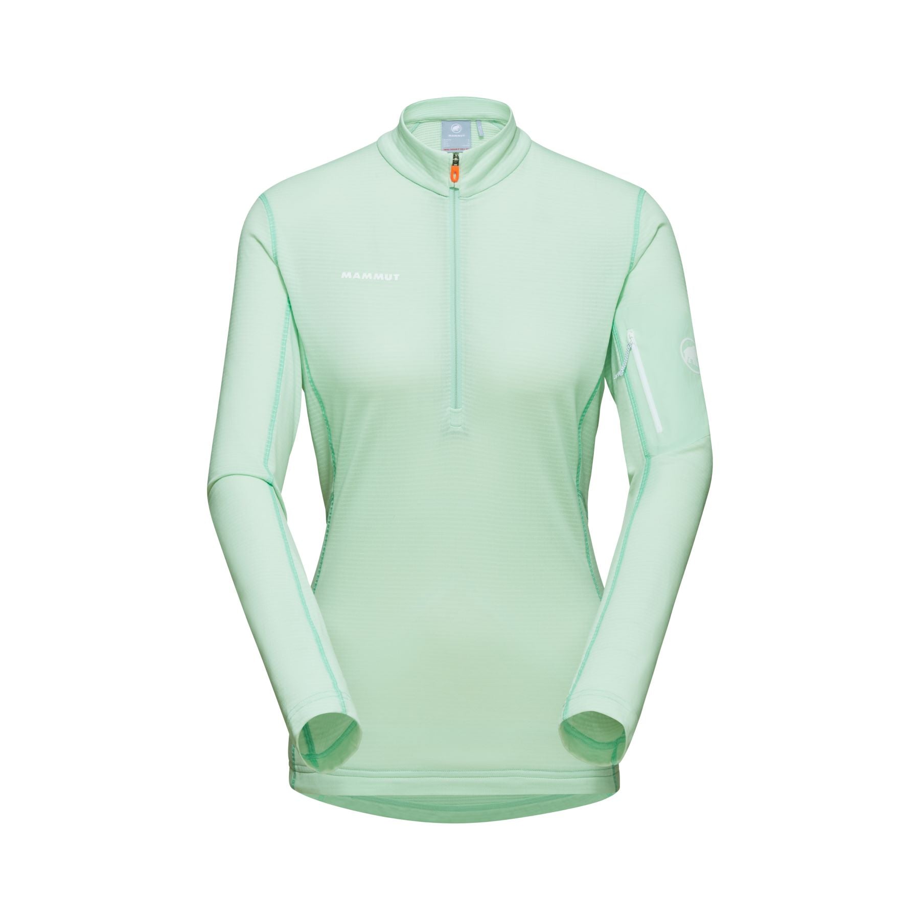 Termokrekls Mammut Aenergy Light ML Half Zip Pull sieviešu Neo Mint