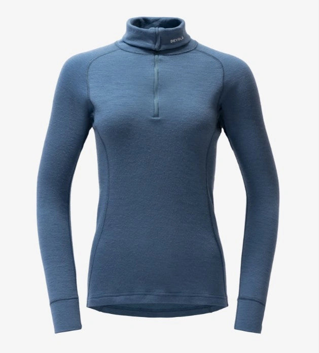 Termokrekls Devold Duo Active Merino 205 Zip Neck sieviešu