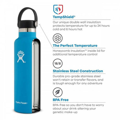 Termopudele Hydro Flask 530ml Standard Flex cap 18OZ