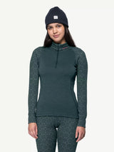 Termokrekls Devold Duo Active Merino 205 Zip Neck sieviešu