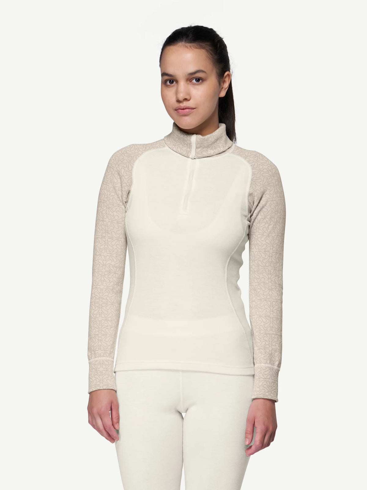Termokrekls Devold Duo Active Merino 205 Zip Neck sieviešu