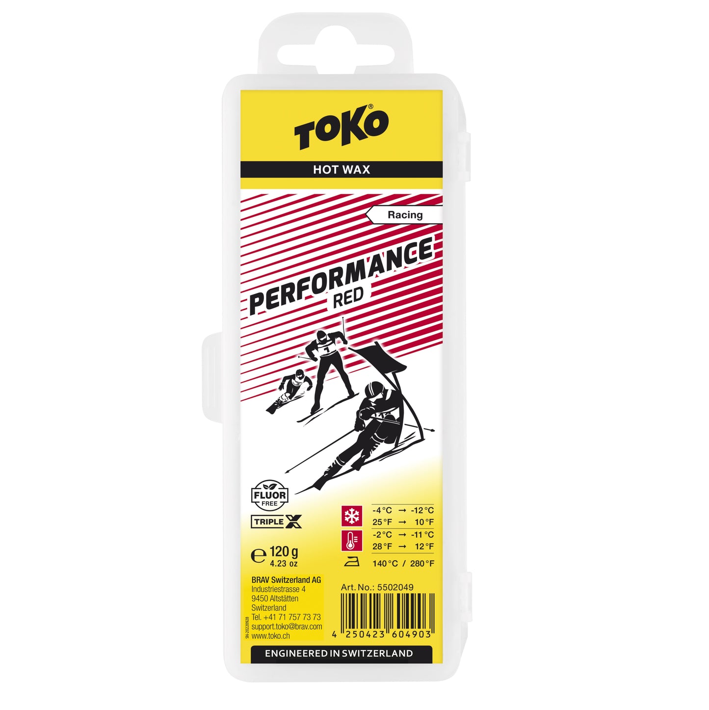 Toko vasks Performance Hot Wax red