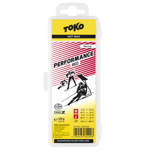 Toko vasks Performance Hot Wax red 120 g