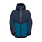 Trīs vienā jaka Mammut Alto Light 3 in 1 HS Hooded vīriešu Deep Ice-Marine