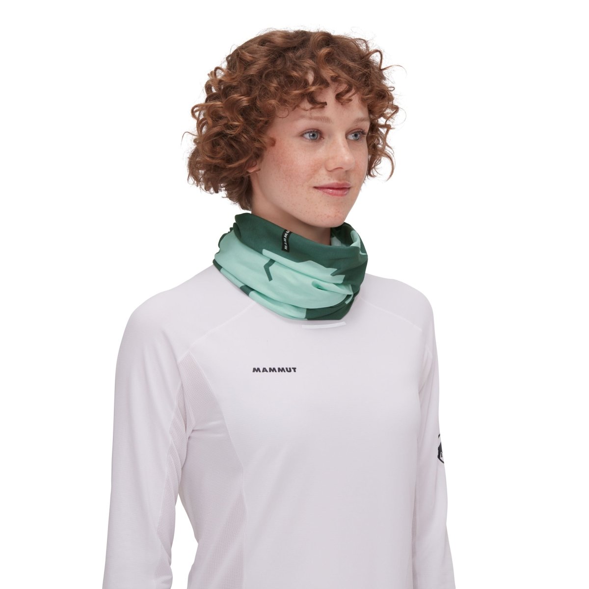 Tuneļšalle Mammut Neck Gaiter Logo