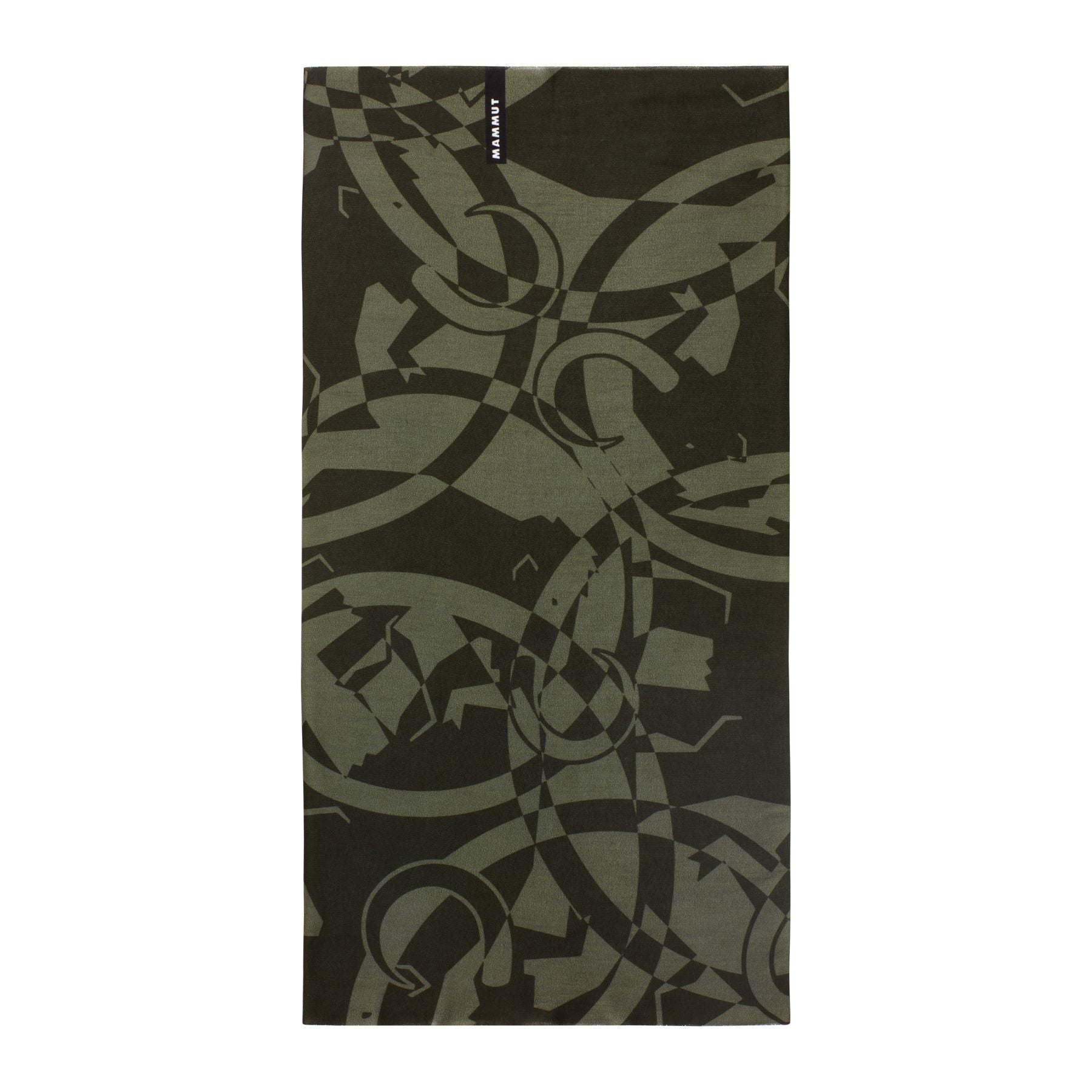 Tuneļšalle Mammut Neck Gaiter Scrambled Dark Marsh-Marsh