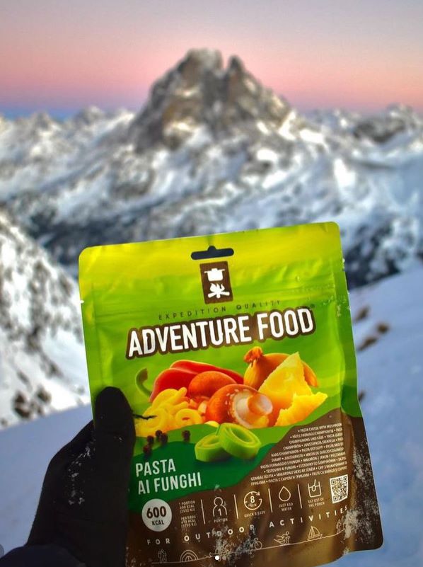 Tūristu pārtika Adventure Food Pasta ai Funghi