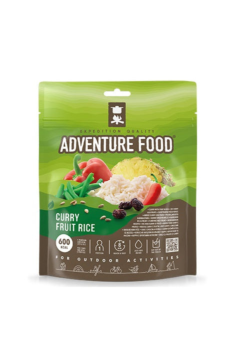 Adventure Food Curry Fruit and Rice tūristu pārtika rīsi ar augļiem karija mērcē