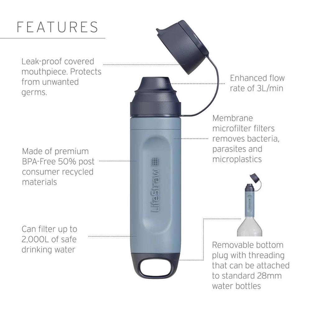 Ūdens filtrs LifeStraw Peak Solo