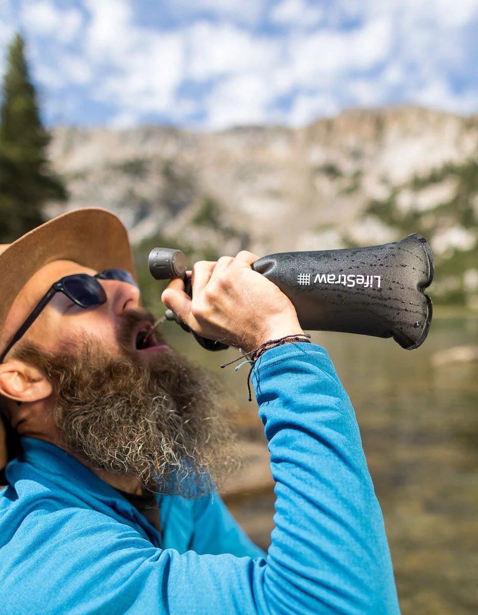 Filtra pudele LifeStraw Peak Series Collapsible Squeeze Bottle