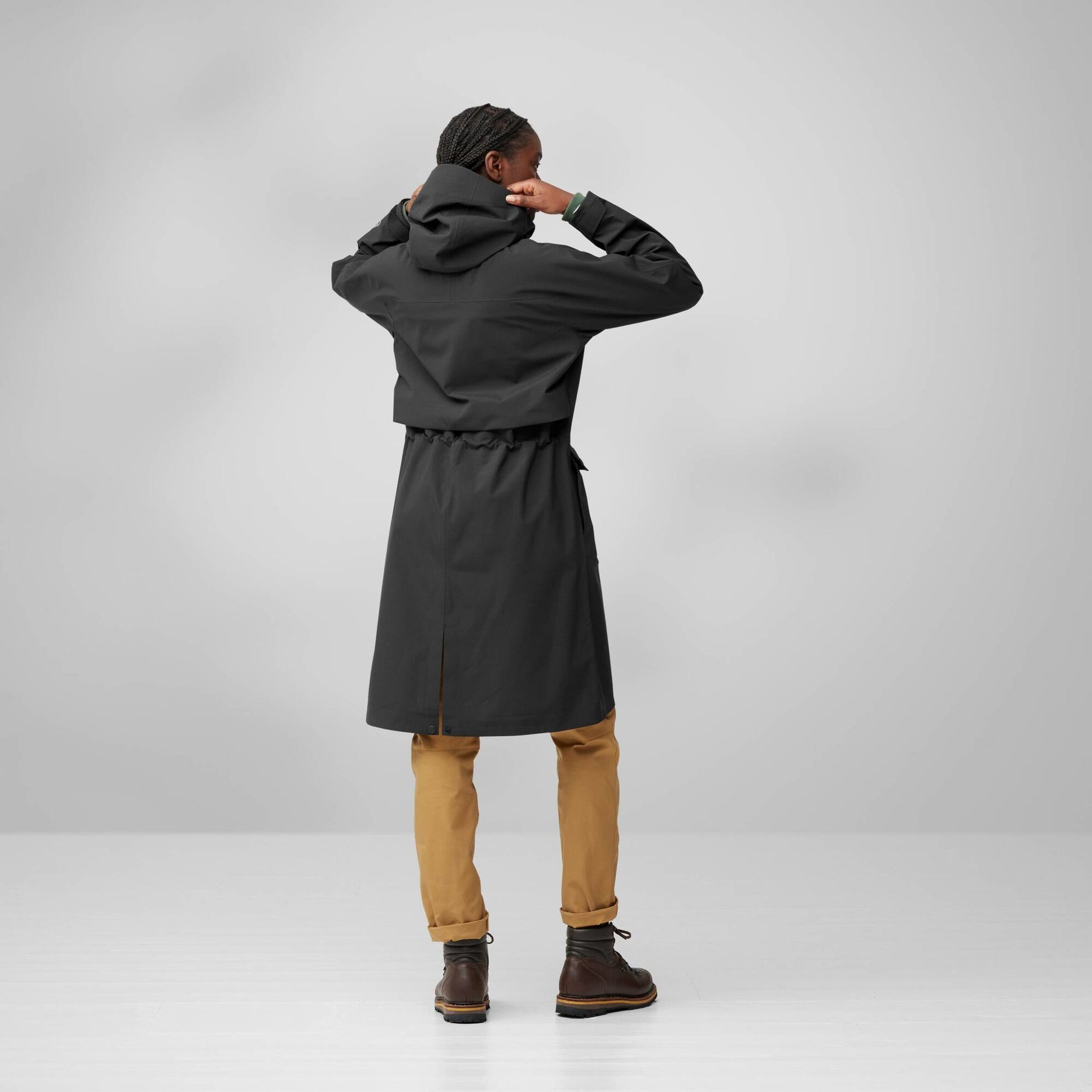Lietus jaka Fjallraven Vardag Rain Parka sieviešu